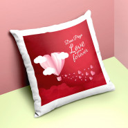 Love You Forever Personalized Cushion & Card