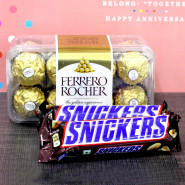 Special Surprise - Ferrero Rocher 16 Pcs, 2 Snickers and Card