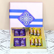 Cadbury Box - 6 Dairy Milk, 6 Five Star in Fancy Box and Card