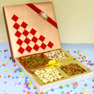 Assorted Dryfruits in Fancy Box and Card