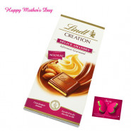 Special for Mother - Lindt Creation Delice Amandes and Mother's Day Greeting Card