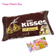 Kiss of Love - Hershey's Kisses - Creamy Milk chocolate 315 gms and card