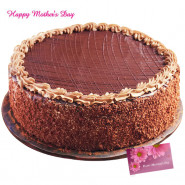 Chocolate Truffle - Chocolate Truffle 1.5 Kg and Mother's Day Greeting Card