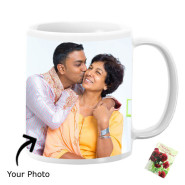 New Year Wishes - Mug with New Year Wishes & Card