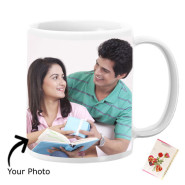 Mug with Dairy Milk - New Year Mug, 5 Assorted Bars & Card