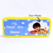 Personalized Pencil Box (Photo and Name) & Card