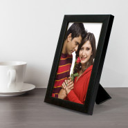Personalized Black Photo Frame (M) & Card
