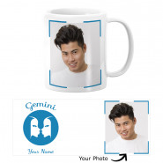 Gemini Zodiac Personalized Mug & Card