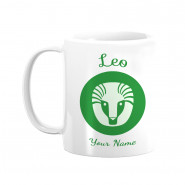 Leo Zodiac Personalized Mug & Card
