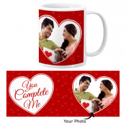 You Complete Me Personalized Mug & Card