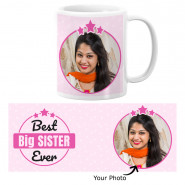 Best Big Sister Ever Personalized Mug & Card
