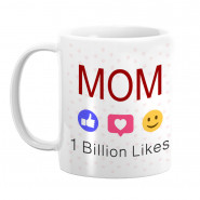 Mom One Billion Likes Personalized Mug & Card