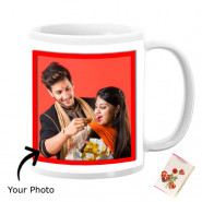 Because I have a Sister I will always have a Friend Personalized Mug & Card