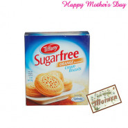 Tiffany Sugarfree Orange Cream Biscuits and Card