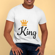 King Personalized T-Shirt & Valentine Greeting Card
