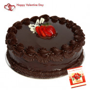 Wishes forYou - Chocolate Cake 1 Kg + Card