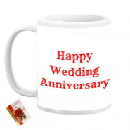 Personalized Wedding Anniversary Mug & Card