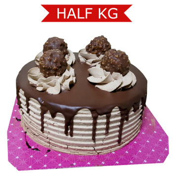 Ferrero Rocher Cake 1/2 Kg