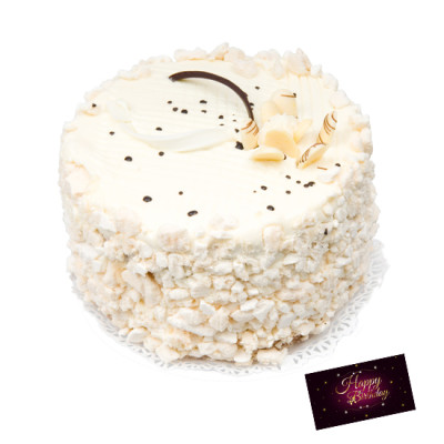 White Forest Cake 1 Kg
