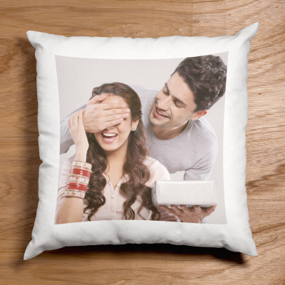 Keep Calm and Be My Valentine Personalized Cushion & Valentine Greeting Card