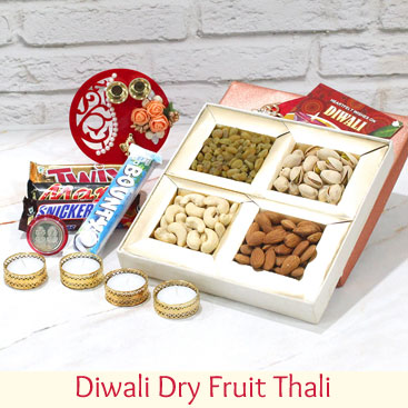 Diwali Dry Fruit Thali