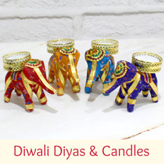 Diwali Diyas & Candles