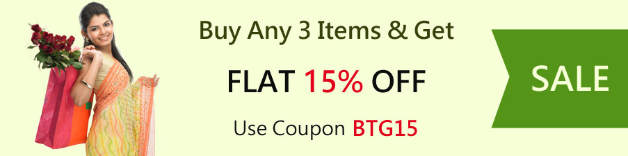 Use Coupon BTG15 and get Flat 15% Off