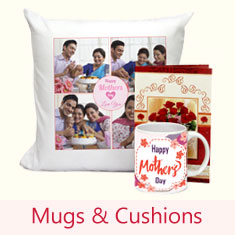 Mugs & Cushion
