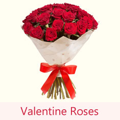 Valentine Roses - Express Delivery