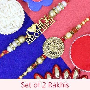 Set of 2 Rakhis