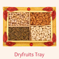 Dryfruits in Tray