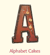 Alphabet & Number Cakes