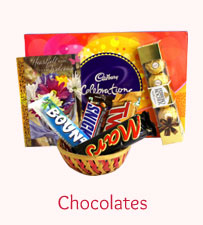 Chocolates to Ahmedabad