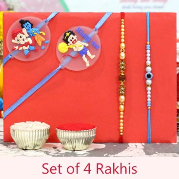 Set of 4 Rakhis