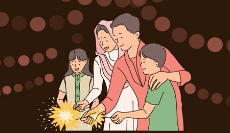Diwali Family